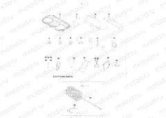 ENGINE | ENGINE, GASKET SET - D131D9JDJ/1L9JDJ/2M9JDJ (49BRUTUSGASKET13)