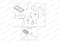 ENGINE | ENGINE, GASKET SET - R13TH90DG (49RGRGASKET11DCREW)
