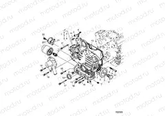 ENGINE | ENGINE, GEAR CASE - D20BBPD4B4/APD4B4 (702595)