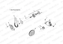 ENGINE | ENGINE, GENERATOR and STARTING MOTOR - A21YAP20A4/N4/CA4 (49ATVSTARTER08PHX)