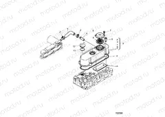 ENGINE | ENGINE, HEAD COVER - D19BEPD4B4 (702596)