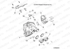 ENGINE | ENGINE, INTAKE and THROTTLE BODY - Z22ASE99A5/B5(C700203)