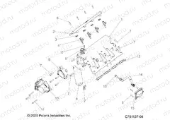 ENGINE | ENGINE, INTAKE MANIFOLD, FUEL RAIL AND RELATED - Z22RME2KAG/BG/K2KAN/BN (C701137-08)