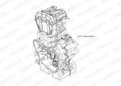 ENGINE | ENGINE, LONG BLOCK - R15RUA57AA/E57AC (49RGRSB12RZR570)