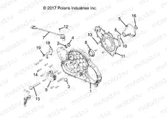 ENGINE | ENGINE, MAG COVER MOUNT - R19RRU99/A/B (C700126-2)