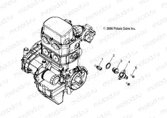 ENGINE | ENGINE, MANIFOLD and THERMOSTAT - A07MH76FA (4999200299920029D07)