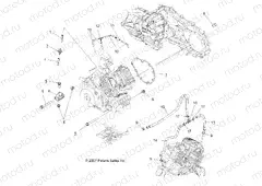 ENGINE | ENGINE, MOUNTING - A08LB27AA (49ATVENGINEMTG08HAWK)