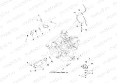 ENGINE | ENGINE, MOUNTING - A13EA32AA (49ATVENGINEMTG10TBLZR)