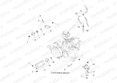 ENGINE | ENGINE, MOUNTING - A13EA32FA (49ATVENGINEMTG10BOSS)