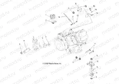 ENGINE | ENGINE, MOUNTING - A13MB46TH (49ATVENGINEMTG11SP500)
