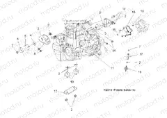 ENGINE | ENGINE, MOUNTING - A13MH76FF (49ATVENGINEMTG11SP800)