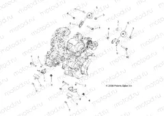 ENGINE | ENGINE, MOUNTING - A13TN55FA (49ATVENGINEMTG10SPXP550)