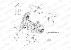ENGINE | ENGINE, MOUNTING AND TRANSMISSION MOUNTING - A19SXN85A8 (100742)