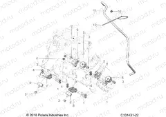 ENGINE | ENGINE, MOUNTING AND TRANSMISSION MOUNTING - A23SYE85AP (C101431-22)