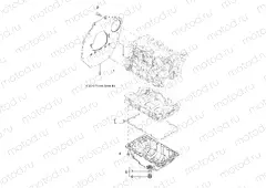 ENGINE | ENGINE, MOUNTING FLANGE AND OIL SUMP - D131D9JDJ/1L9JDJ/2M9JDJ (49RGROILSUMP11DCREW)