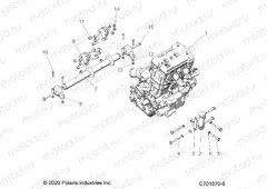 ENGINE | ENGINE, MOUNTING - G21G4P99AM/BM (C701070-6)