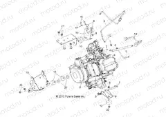 ENGINE | ENGINE, MOUNTING - R13RH50AG/AH/AM/AR (49RGRENGINEMTG11500EFI)