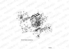 ENGINE | ENGINE, MOUNTING - R17RTED1F1/SD1C1 (701853)