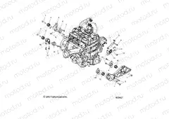 ENGINE | ENGINE, MOUNTING - S19EFK8PS/EFM8PS ALL OPTIONS (600427)
