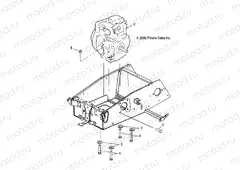 ENGINE | ENGINE, MOUNTING - S20WAA1ASA/AEA (49SNOWENGINEMOUNT09120)
