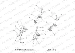 ENGINE | ENGINE, MOUNTING - S21TDV8RS/8RE ALL OPTIONS (C600778-6)