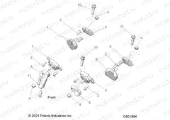 ENGINE | ENGINE, MOUNTING - S22TDL8RS/8RE ALL OPTIONS (C601864)