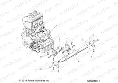 ENGINE | ENGINE, MOUNTING - Z21R4F92AH/BH (C0702886-1)