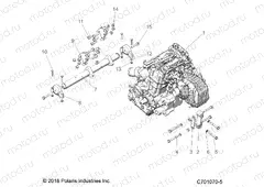 ENGINE | ENGINE, MOUNTING - Z22NAS99CK/FK (C701070-5)