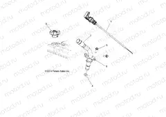 ENGINE | ENGINE, OIL DIPSTICK - Z15VBA87AJ/LJ/E87AK/AM/AT/LT/AL/AV (49RGRDIPSTICK15RZR900)