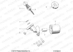 ENGINE | ENGINE, OIL FILTER and DIPSTICK - A23S6E57F1/FK (C101422-8)