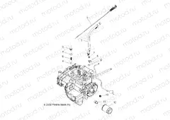 ENGINE | ENGINE, OIL FILTER and DIPSTICK - R13WH76AG/AR/EAH/EAI (49RGROILFILTER10800CREW)
