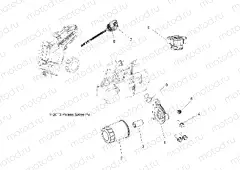 ENGINE | ENGINE, OIL FILTER and DIPSTICK - R22M4U57B5 (49RGROILFILTER14570)