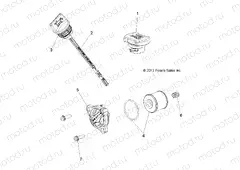ENGINE | ENGINE, OIL FILTER, DIPSTICK AND FILL CAP - R15RMA32AA/AJ (49ATVOILFILTER14SP325)