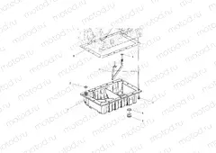 ENGINE | ENGINE, OIL PAN - R16RVAD1A1 (49RGROILPAN15DSL)