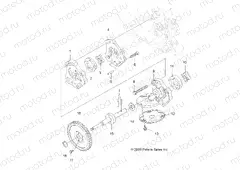 ENGINE | ENGINE, OIL PUMP - A11MH50FF (49ATVOILPUMP09SP500)