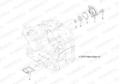 ENGINE | ENGINE, OIL PUMP - A13ZN5EAD/K/L/T (49ATVOILPUMP09SPXP550)