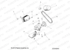ENGINE | ENGINE, OIL PUMP and OIL COOLER - Z20A5A87B2/E87BP/BK/BX (C701025-9)