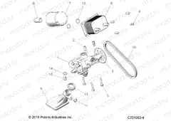 ENGINE | ENGINE, OIL PUMP and OIL COOLER - Z20ASE99AH/LH/BH (C701083-4)