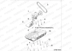 ENGINE | ENGINE, OIL PUMP AND PAN - Z20S1E99NG (C700106-9)
