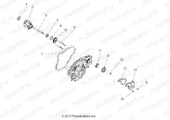 ENGINE | ENGINE, OIL PUMP and WATER PUMP - R13XE76AD/EAI (49RGROILPUMP13RZR)