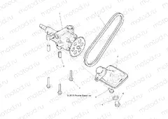 ENGINE | ENGINE, OIL PUMP - R16RGE99A7/AE/AV (49RGROILPUMP14RZR1000)