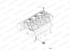 ENGINE | ENGINE, OIL SWITCH - D21BEPD4B4 (702619)