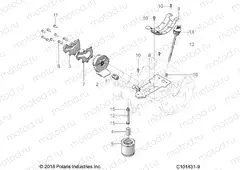 ENGINE | ENGINE, OIL SYSTEM - A20SGE95AK (C101431-9)