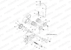 ENGINE | ENGINE, OIL SYSTEM and OIL PUMP - A10GJ45AA (49ATVOILPUMP07OUT525)