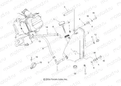 ENGINE | ENGINE, OIL SYSTEM and OIL TANK - A09BG50AA (49ATVOILSCRAM)