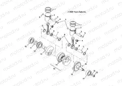 ENGINE | ENGINE, PISTON and CRANKSHAFT - S20CFE5BSL (4997239723C12)