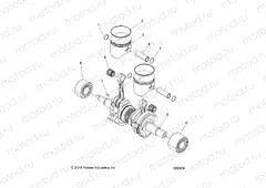 ENGINE | ENGINE, PISTON and CRANKSHAFT - S20EFK8PS/EFM8PS ALL OPTIONS (600909)