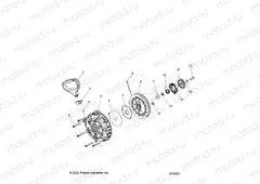 ENGINE | ENGINE, RECOIL STARTER - S22TDL8RS/8RE ALL OPTIONS (6010633)