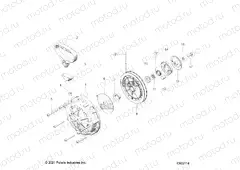 ENGINE | ENGINE, RECOIL STARTER - S23TFK8RS (602114)