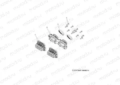ENGINE | ENGINE, REED VALVE and THROTTLE BODY ADAPTOR - S120EFK8PS/EFM8PS ALL OPTIONS (49SNOWCARBURETOR158CH)